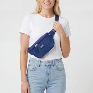 Foldie Navy Packable Waist Pack - Expandable Belt Bag